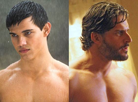 Taylor Lautner, Joe Manganiello Taylor Lautner, Joe Manganiello